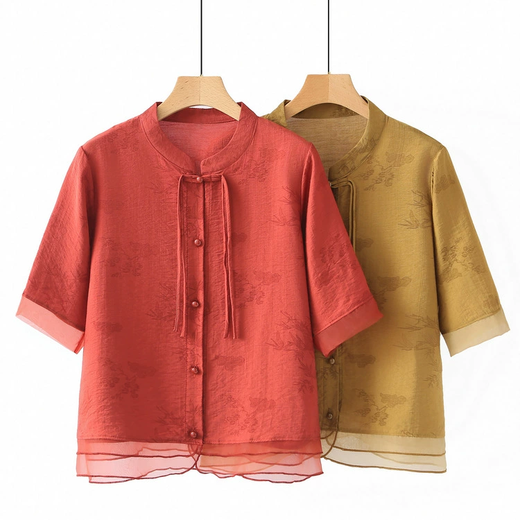 Мама среднего возраста новый китайский летний костюм