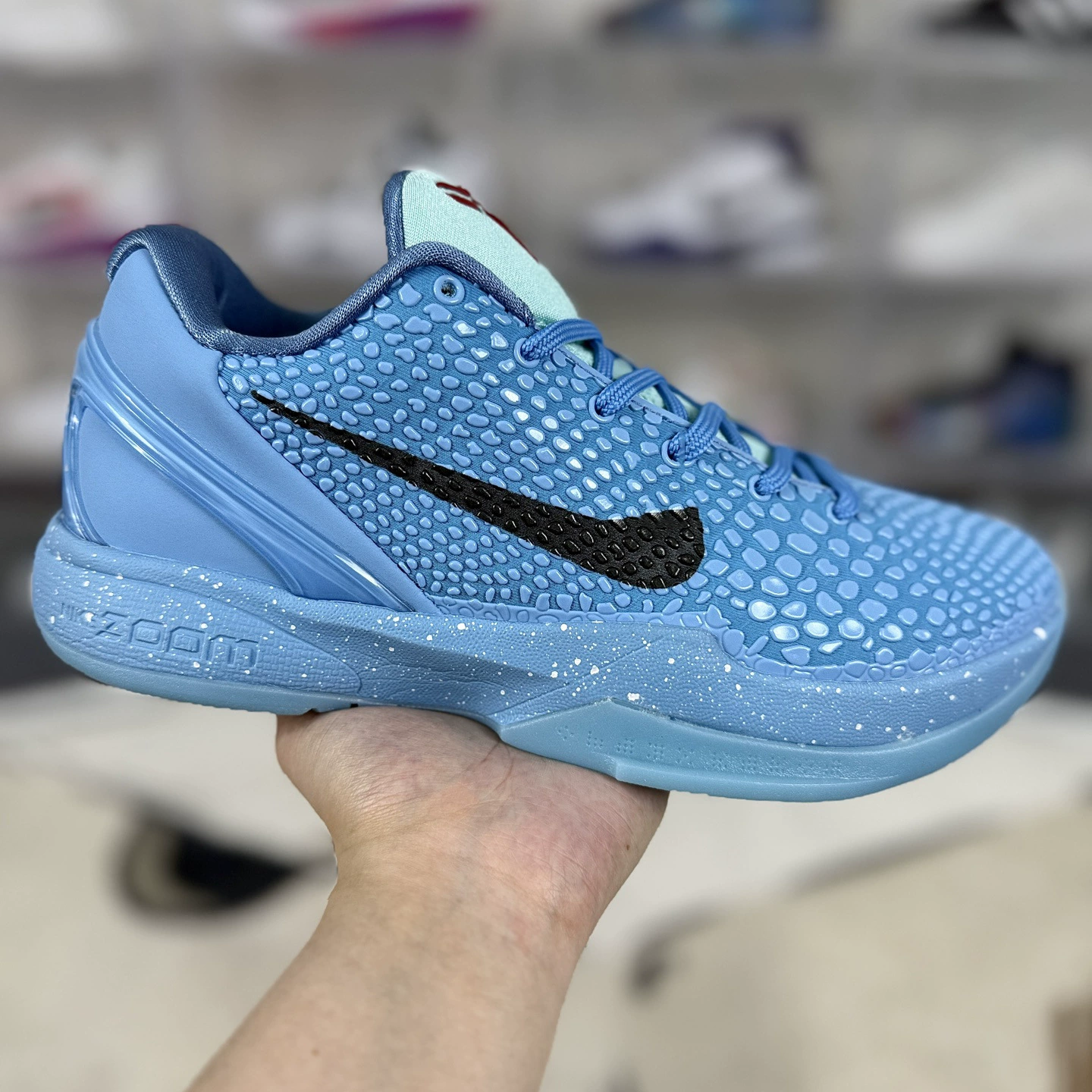 Обувь Путянь высокой версии Kobe 6 баскетбольные кроссовки мужские Kobe6 Protro практичные кроссовки женские черные Мамба кроссовки