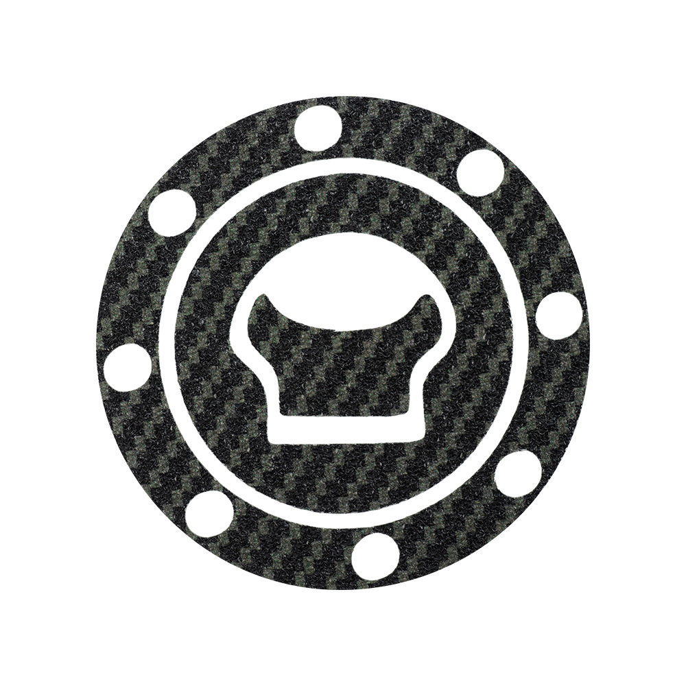 Para Suzuki Spring Breeze GT250R/650R GV650 GS500 pegatinas de fibra de carbono mate pegatinas de la tapa del tanque de combustible