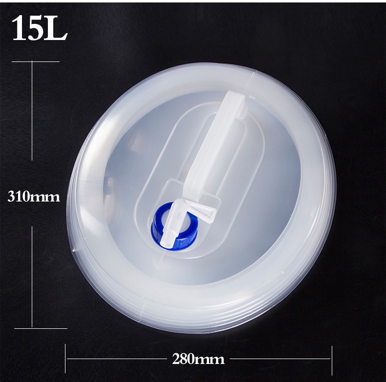 Portable Car-Mounted Outdoor Faucet Water Storage Bag for Home Use, Foldable Water Bag, Water Bucket for Car and Off-Road Use