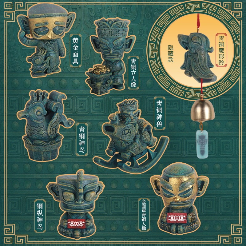 景区热卖福堆堆盲盒创意国潮周边摆件中式文创纪念礼物批发直销|undefined