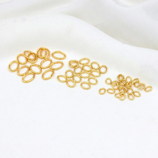 ��ɫ18k����E�A�ε����_��Ȧdiy�ֹ��Ʒ�B��Ȧ����β��ȦB03