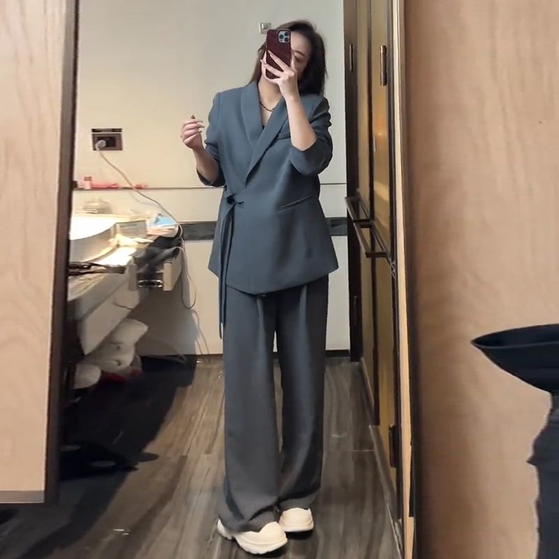 GraceChic GraceChic Fashion Versatile Suit Spring Autumn Plus Size - Elegant Two-Piece Set_voghion.com