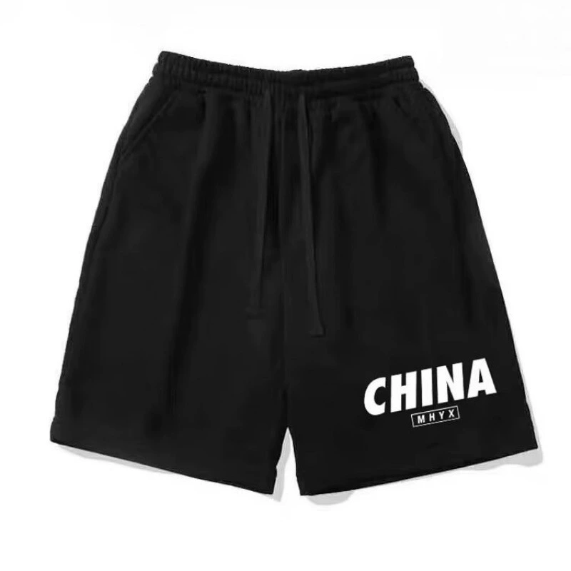 Летние новые американские уличные повседневные баскетбольные беговые спортивные укороченные брюки мужские свободные дышащие дикие тренировочные шорты