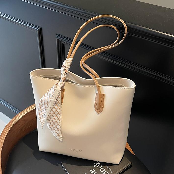 Bolso Tote más vendido transfronterizo para damas de gran capacidad 2025 nuevo bolso casual de axila salvaje bolso de hombro simple de cercanías image 3