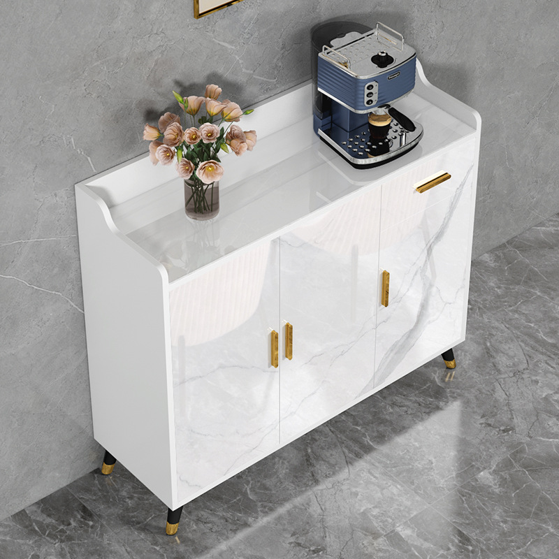 Slate Sideboard Modern Minimalist Living Room Wall Storage Cabinet Kitchen Storage Rack Light Luxury Tea Cabinet