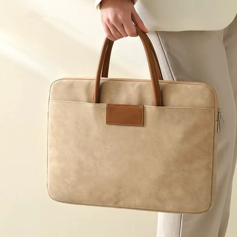 Guangzhou Factory Wholesale High-End Business Portable Laptop Bag Suitable for Apple Handbag