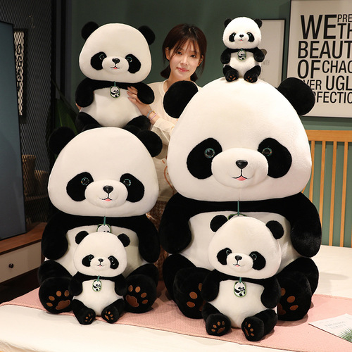 New cute giant panda mascot plush doll creative children birthday gift cute toy wholesale
