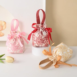 喜糖盒;棉布袋;麻布袋