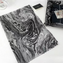 大理石纹雪梨纸高颜值简约礼物包装雪梨纸出物打包材料复古包装纸