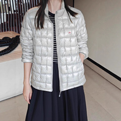 预售又轻~又柔~又暖的鹅绒服！！迷宫绗缝，90白鹅绒立领短款羽绒