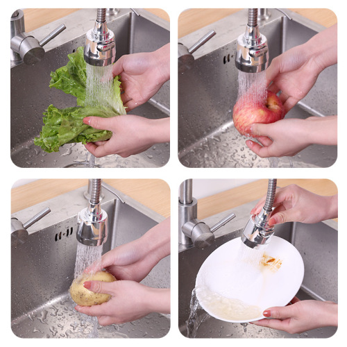 Water faucet pressure boost shower head household self-water anti-splash filter mouth kitchen water filter nozzle filter water-saving device