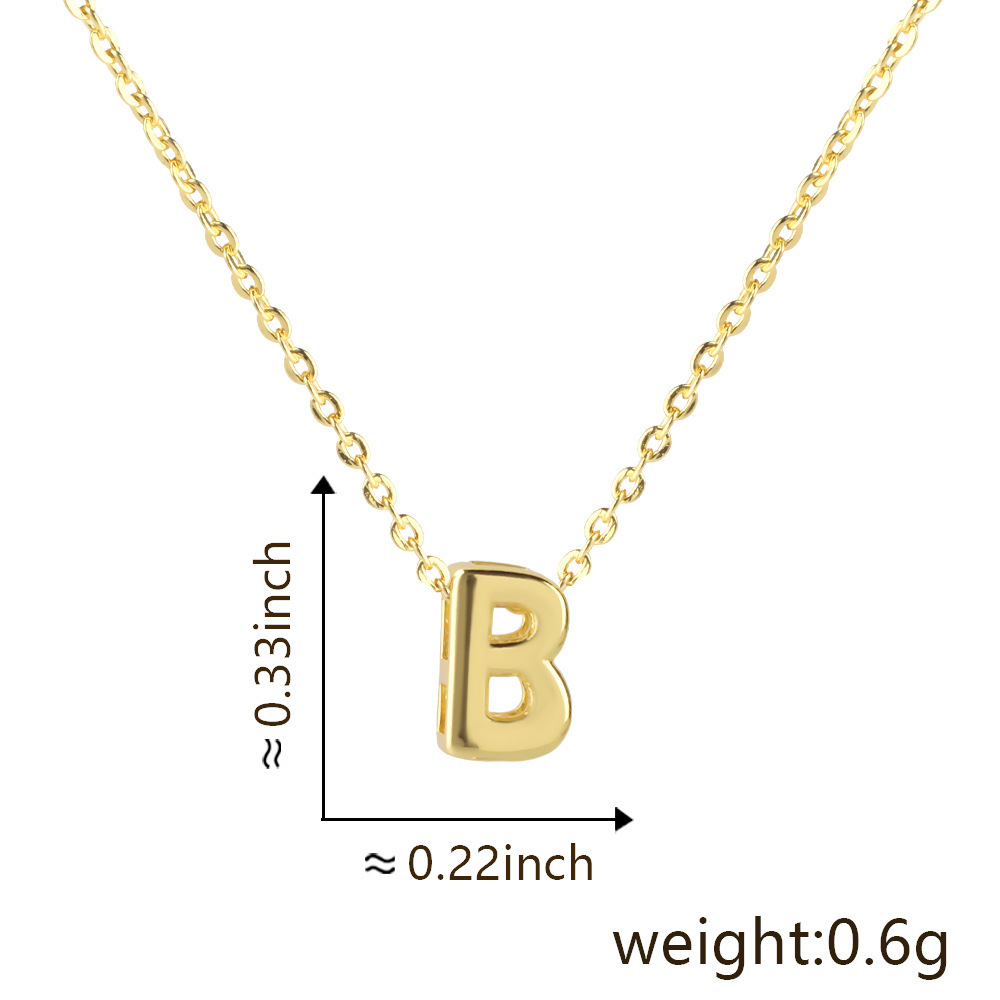 2g Weight Pendant Jewelry Making Type 5.5*8.4mm Jewelry Making Size DIY Jewelry Accessories Classification 1 Piece Quantity Copper Material Letter Pattern All Seasons Season Polished Finish Plating Design Simple Style, Classic Style Style 1 Piece 5.5*8.4mm Copper Letter Polished Pendant DIY Jewelry Accessories 4