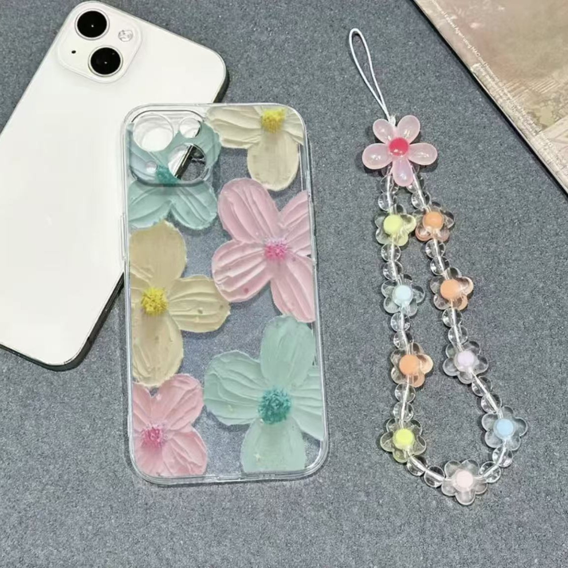 Excluso transfronterizo para iphone15promax funda para teléfono móvil transparente Apple 16 todo incluido 14pro Japón y Corea 13/12