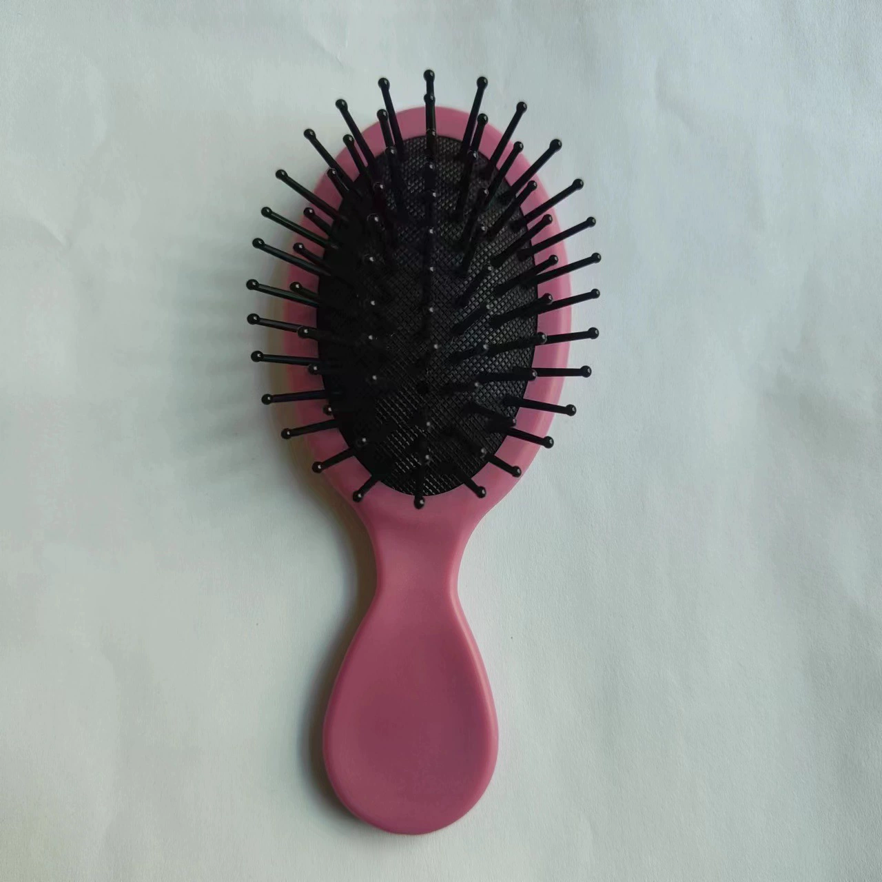 Handheld Scalp Massager Brush, Matte Finish, Soft Cushion, 14 cm Compact