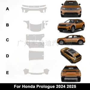 Honda Prologue 24-25 üçün xüsusi kəsilmiş TPU özünübərpaedən boya qoruyucu film