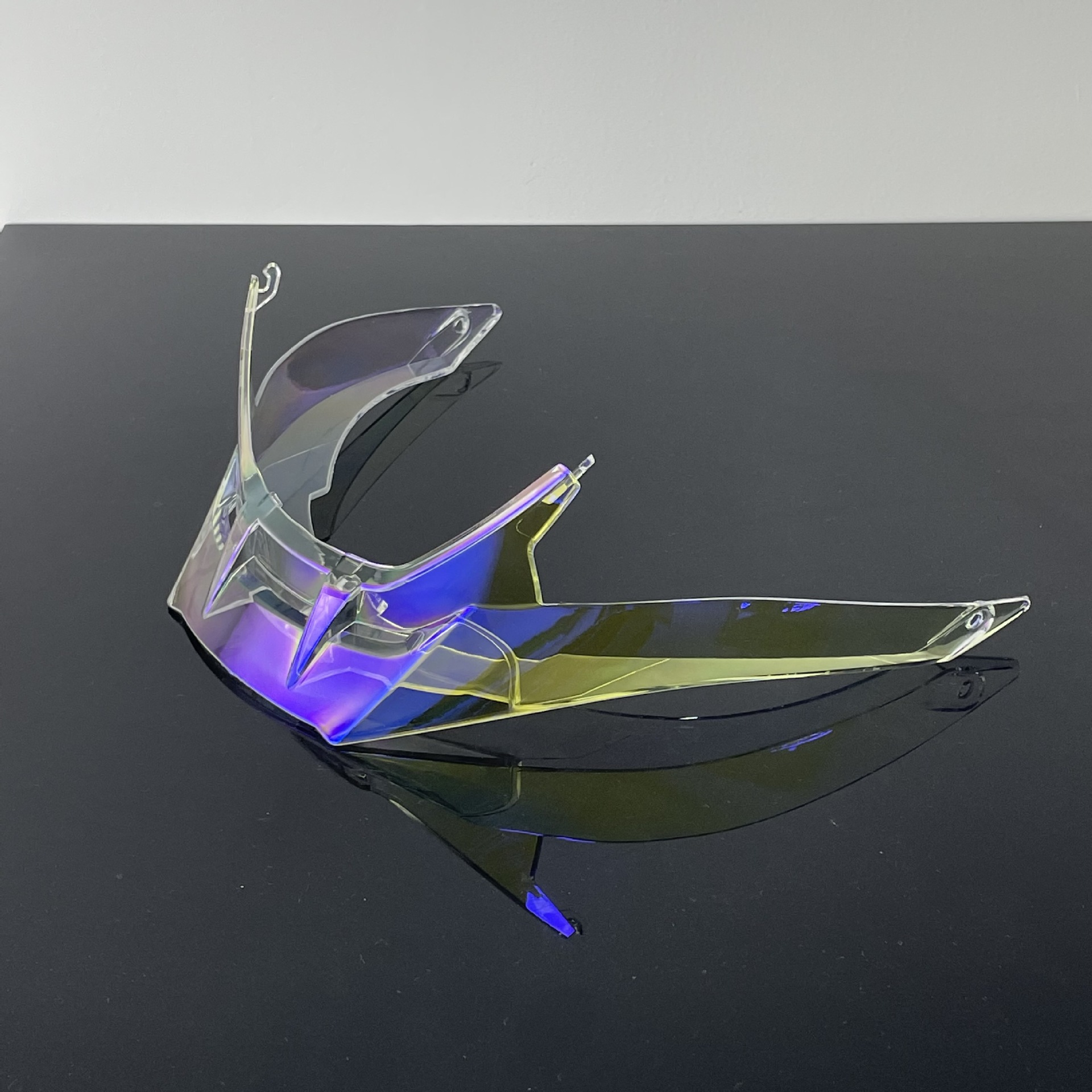 R50S Helmet Tail Wing Is Suitable for R50S Pro Helmet, Personalized Modified Tail Wing Spoiler, Colorful Helmet Accessories