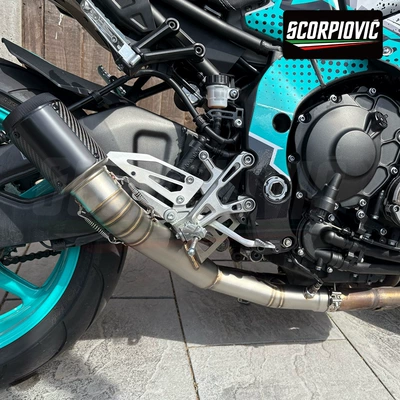 Exhaust pipe, alloy exhaust pipe modification side row