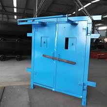 煤矿电动液压全自动风门红外感应语音播报式无压风门气源控制开关