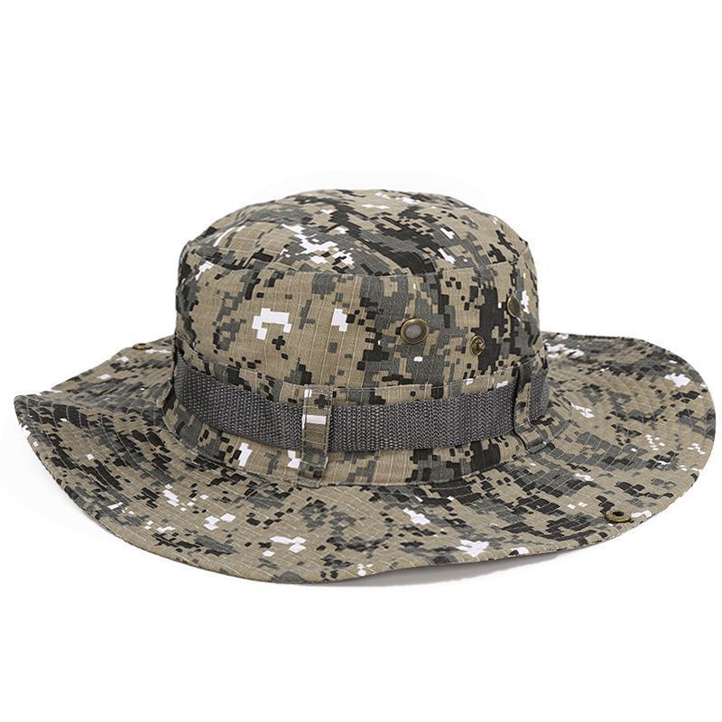 Sombrero de pescador de verano de tela de doble cara almacena portátil sombrero de verano al aire libre pesca gorra gorra de sombrero