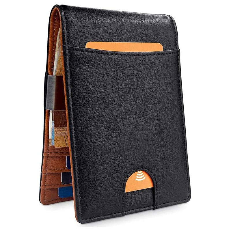 Cross-border short leather men's wallet,...