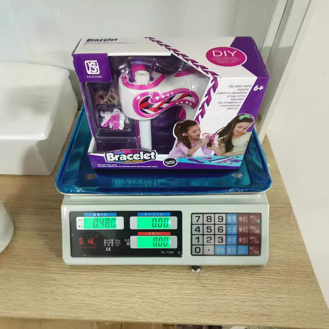 Dispositivo automático de trenzado de cabello de tres hilos de Venta caliente transfronteriza maquillaje de las niñas accesorios para el cabello trenzado de cabello artefacto jugar juguetes de la casa