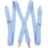 Overall suitable for men and women for leisure, suspenders, elastic adjustable trousers, lifting effect