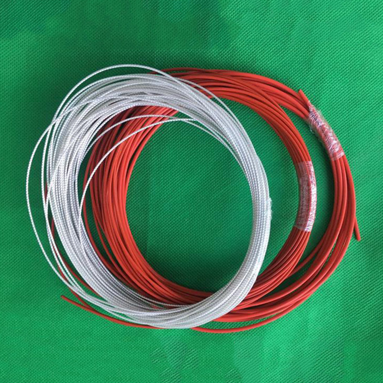 厂家直供铁氟龙合金丝发热线   碳纤维铁氟龙发热线可按米购买