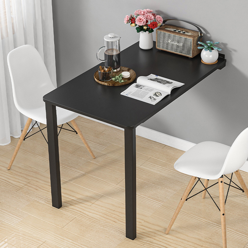 Tabla plegable multifuncional de tipo mural para el hogar simple y invisible tabla de comedor de pared pequeña tabla de comedor de pared