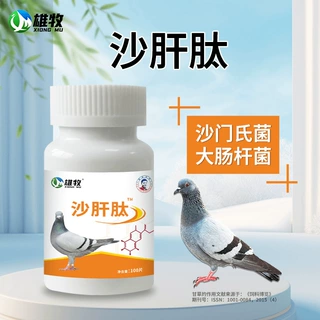 【雄牧】沙肝肽鸽用信鸽赛鸽常备饲料添加剂100片/瓶