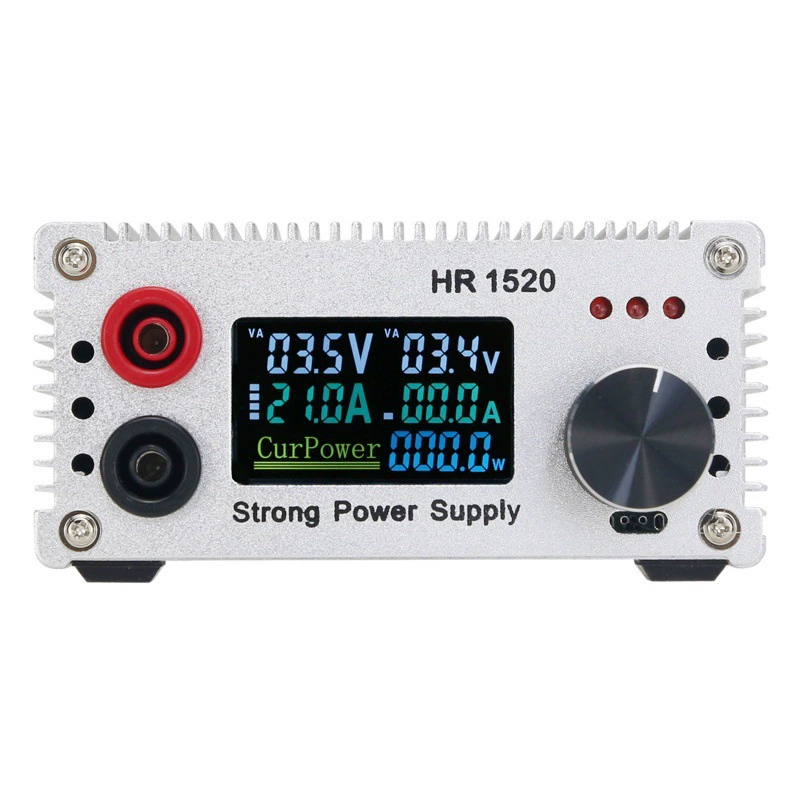 HR1520 Устройство для выявления короткого замыкания Тестер старения Регулируемый источник питания с постоянным током, стабилизированный регулятор напряжения 110–220 В.