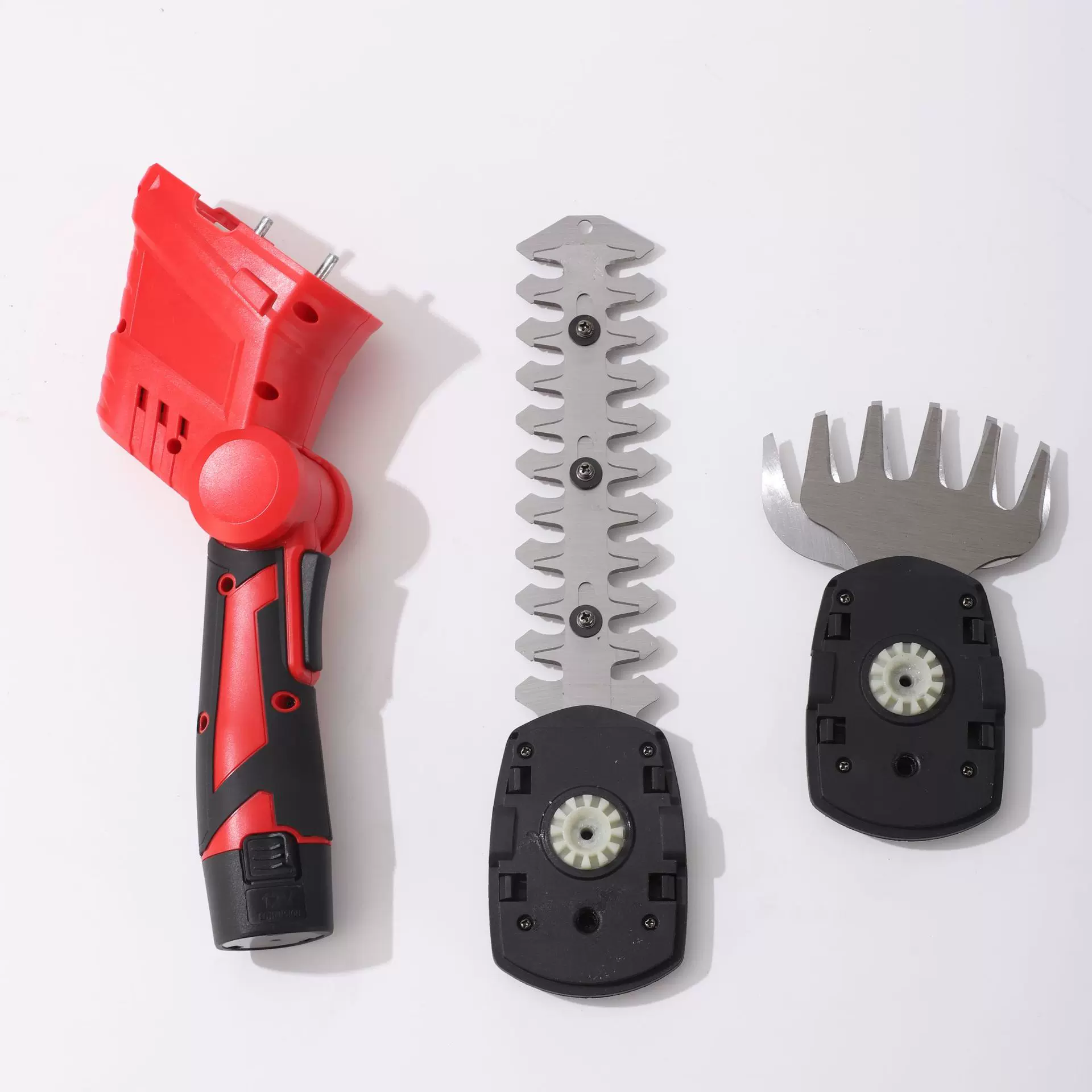 便携充电式手持电动篱笆剪无线剪枝剪草机锂电绿篱机可替换刀头