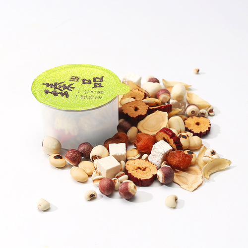 Ten Flavors and Eight Immortals Soup, Coix Seed, Yam, Lotus Seed, Poria, Gorgon and White Lentil Combination, Small Canned Yangwei Soup, Soak in Water