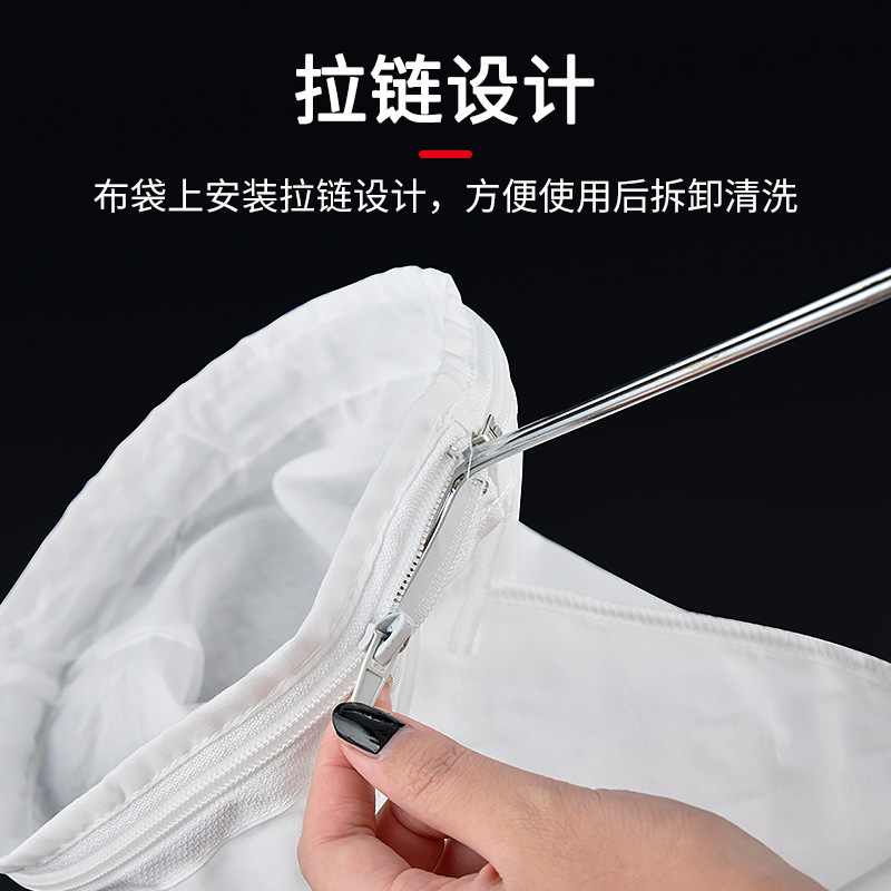 Hong Kong-estilo de té de la leche bolsa de filtro bolsa de té de seda medias de leche tienda de té suministros equipo bolsa de té de filtro