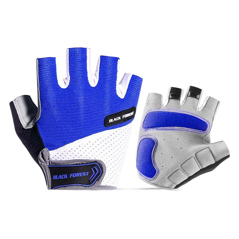 Guantes de verano para ciclismo al aire libre, para deportes, montañismo, viajes, fitness, guantes de medio dedo antideslizantes, de ultrafibra, resistentes al desgaste para bicicleta de montaña.