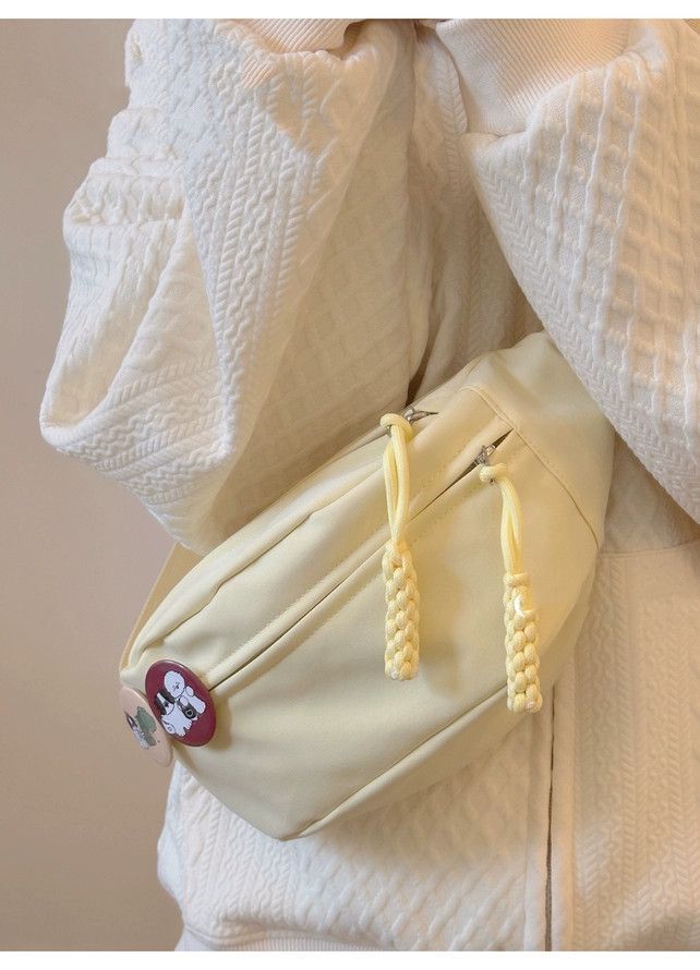 Bolsos casuales de lona para mujeres 2023 nuevo bolso de moda, bolso de pecho deportivo de verano, bolso de cintura de nicho universal