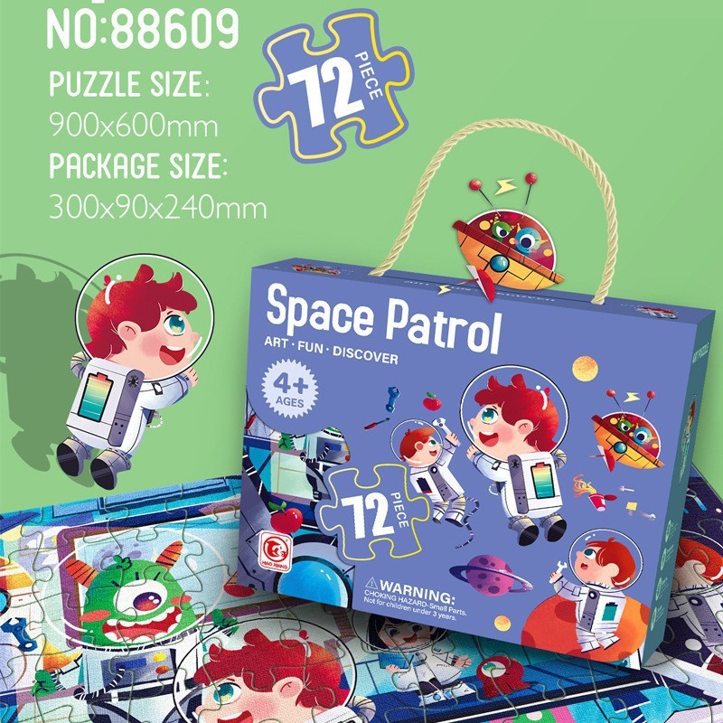 Viaje espacial 72 piezas