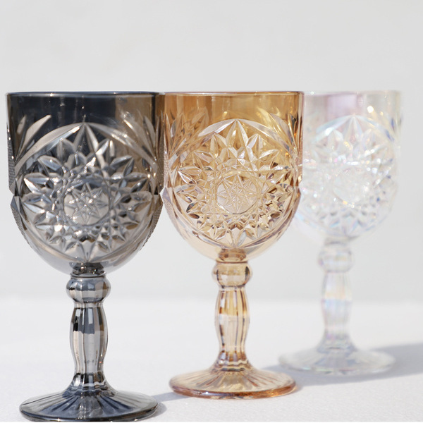 Retro wineglass