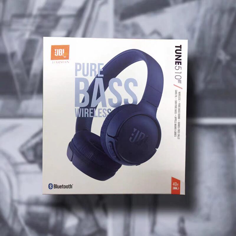 JB.L TUNE510BT Bluetooth On-Ear Headphones, Wireless Music Headphones