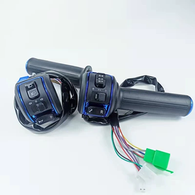 Electric battery car integrated switch Other Electric Vehicle Accessories - blue