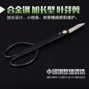 Leaf Bud Shears Potted Gardening Dip Shears Bonsai Branchlets Cutting Tongs Pruning Tools Old-fashioned Forged Flange Shears