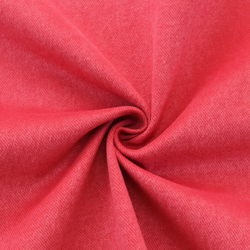 Guangzhou en stock algodón 7*7 nieve tela de terciopelo otoño y el invierno casual las mujeres vestido sarga