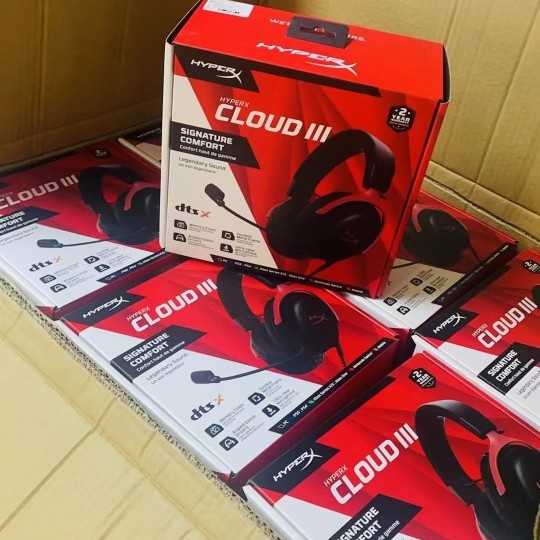 HyperX Cloud III üçün USB kompüter qulaqlığı, oyun qulaqlığı