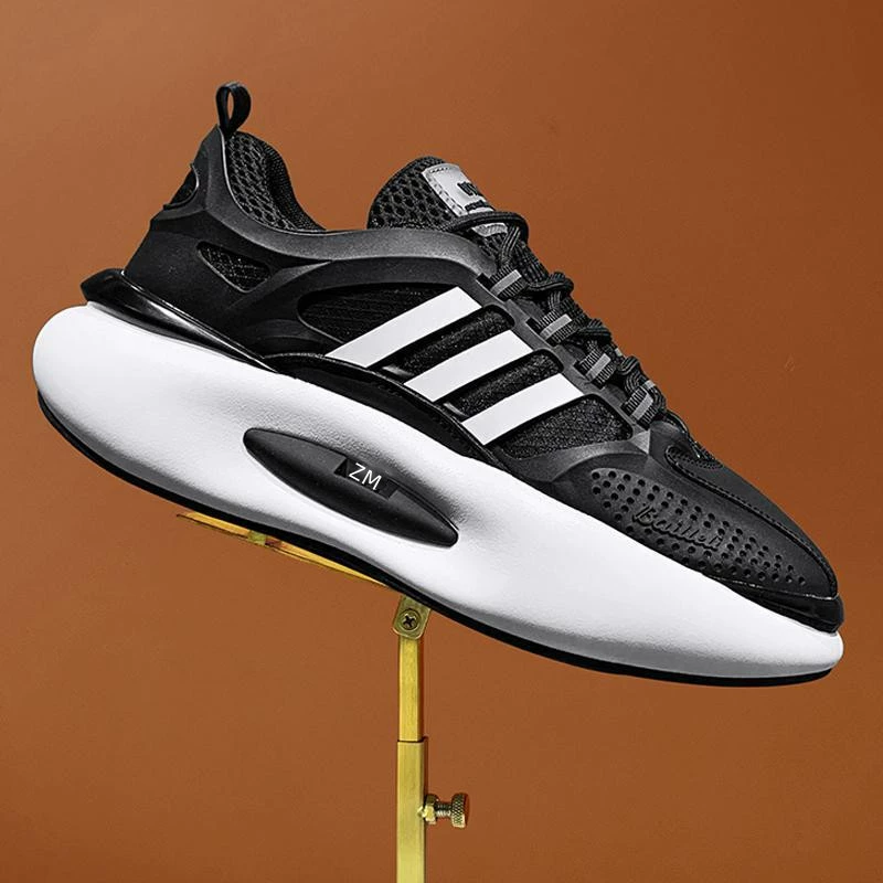 Спортивная обувь мужской 2025 новый корейский тренд сетчатая лапша дышащая повседневная обувь сетка красная хлебная обувь обувь с низким верхом