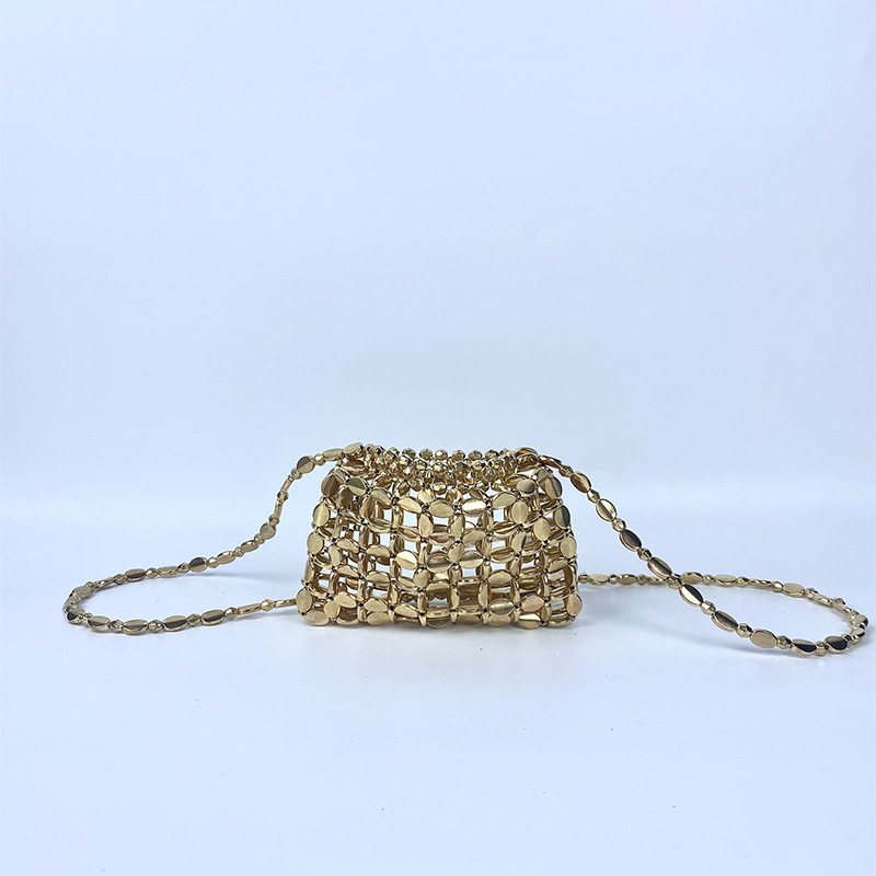 52g Weight Sequins Fashion Element Open Closure Type Single Shoulder Strap Strap Type Shoulder Bag Bags Type Holiday, Travel, Daily Occasion Acrylic Material Solid Color Pattern 2025 Spring and Summer Season Women's Gender Streetwear Style Dumpling Shape Shape Small Size Women's Small Arylic Solid Color Streetwear Sequins Dumpling Shape Open Shoulder Bag 20