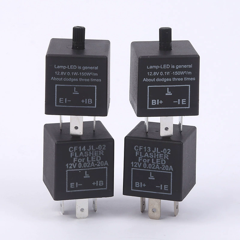 Car flasher CF13/CF14 flash relay car motorcycle LED steering light adjustable flasher