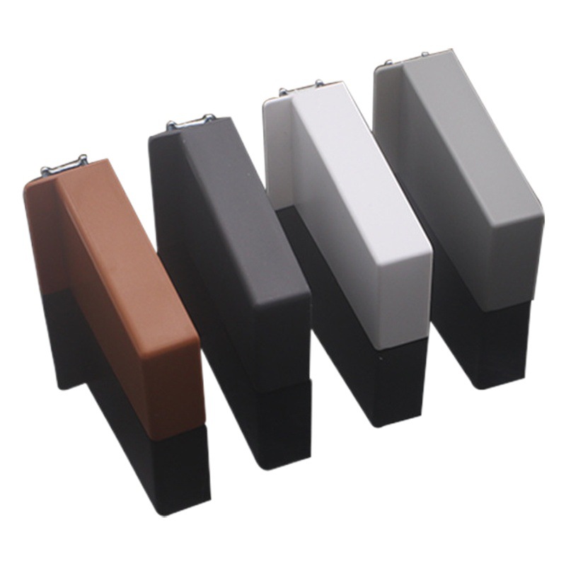 Carbón negro rojo marrón gris oscuro blanco gabinete colgante código gabinete armario abierto-montado en la pared colgante conector