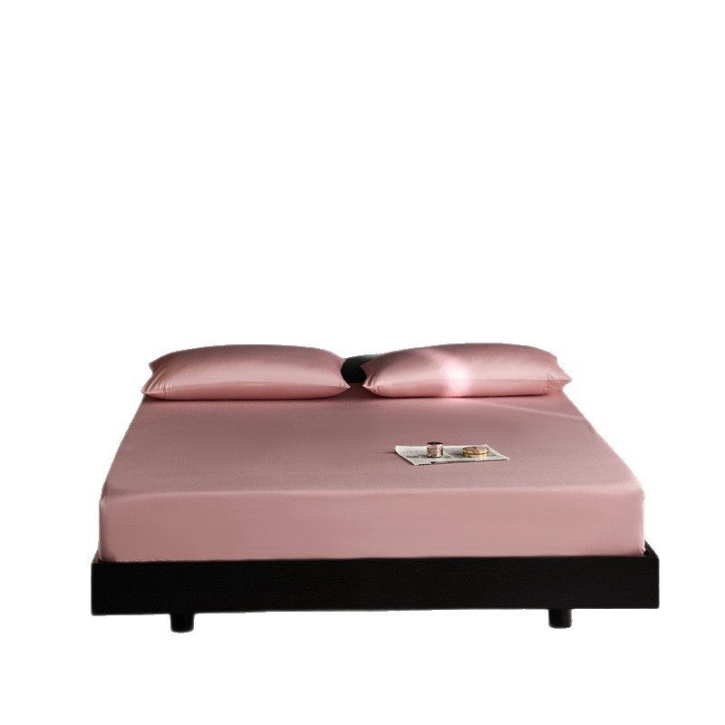 Hotel de lujo ligero de siete estrellas soporte de alta gama algodón de lana larga cama de algodón cubierta de protección de colchón cubierta antideslizante tres piezas