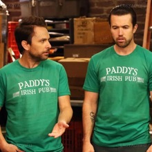 Vintage Paddy's Irish Pub Printed T-shirt It's Always Sunny