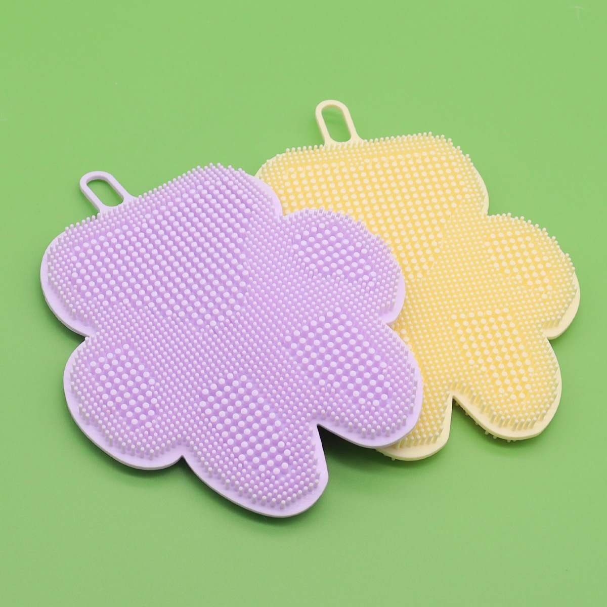 Cepillo de baño de mascotas transfronterizos para perros productos de limpieza para perros cepillo de baño de gatos cepillo de baño de doble cara cepillo suave